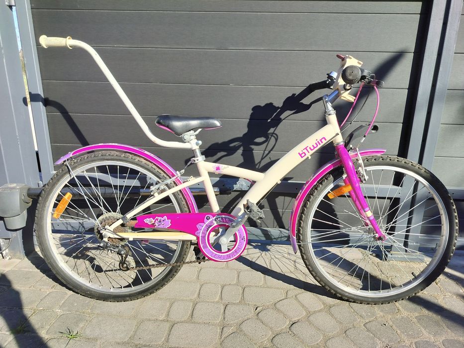 Rower Btwin koła 24 dla dziewczynki