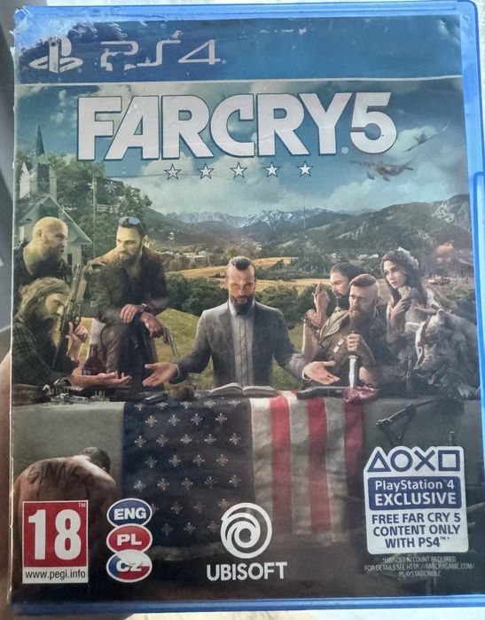 Farcry 5 gra na PS4 stan bafdzo dobry