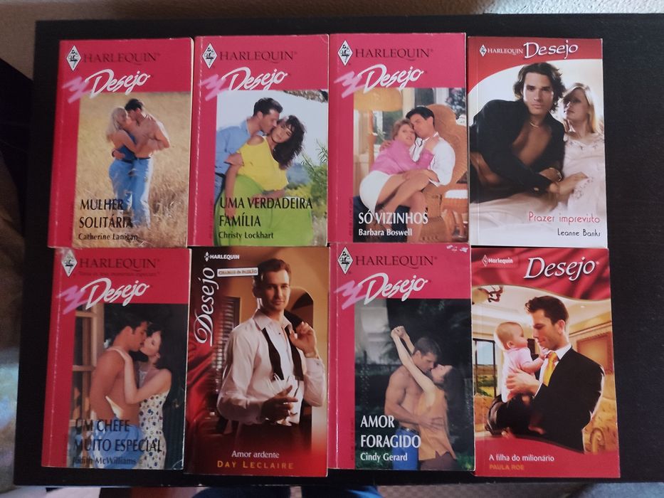 Livros Harlequin - Desejo