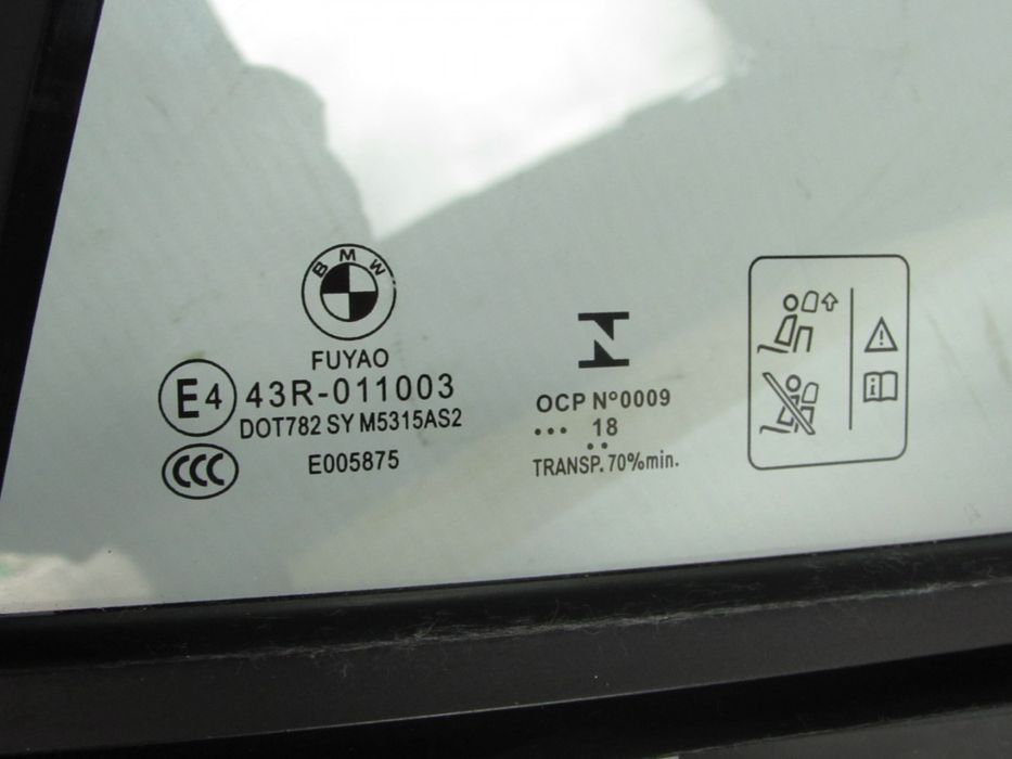 Vidro Fixo Porta Bmw 1 Ref: 51357452413