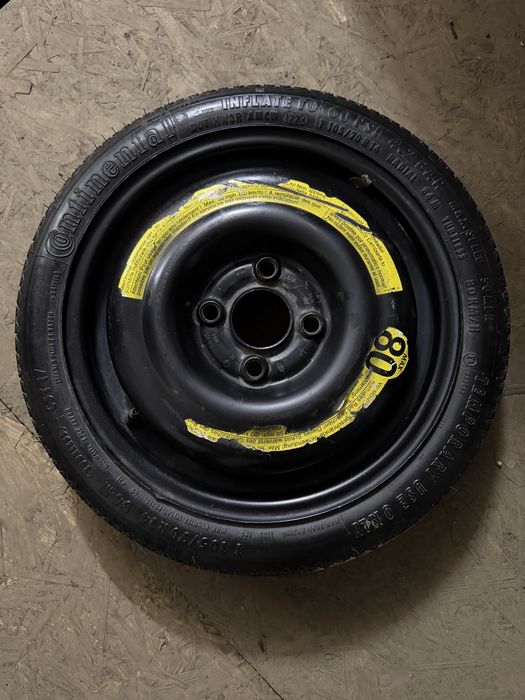 Докатка/Запаска 4х100 R14 ET45 105/70 VW Golf