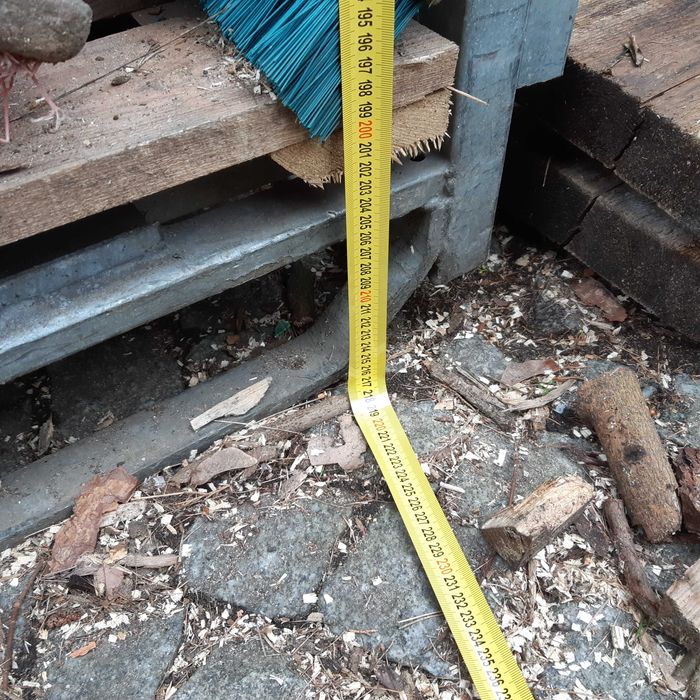 Kosz transportowy duży 2m³ drewutnia magazyn na drewno ogrodu kominka