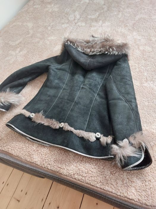 Kożuch damski krótki