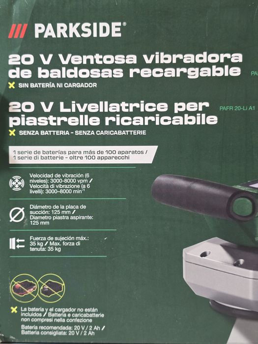 ventosa vibratória de 20V para azulejos