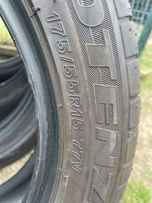 Komplet opon letnich Brigestone 175/55/15’