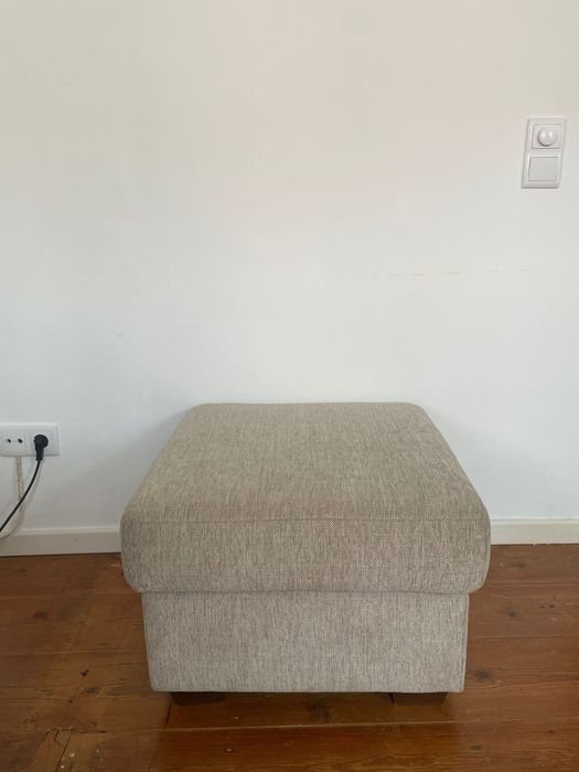 Pouf da divano beige