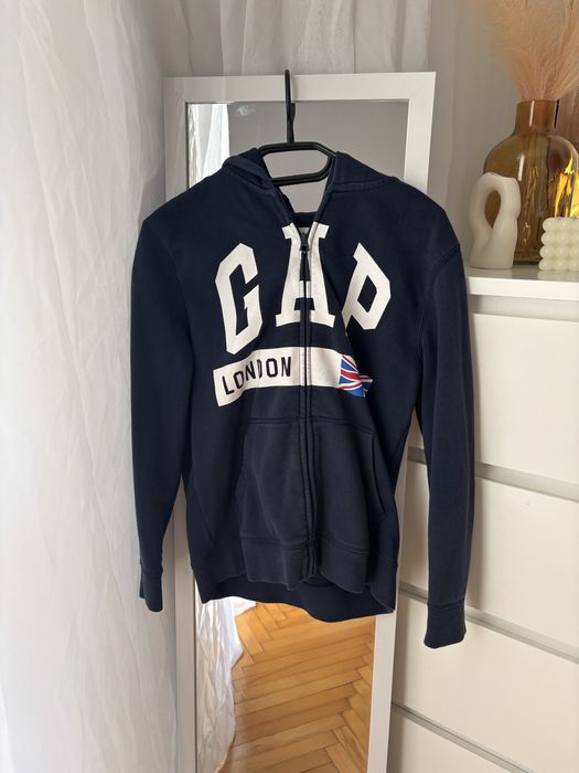 Granatowa bluza z kapturem GAP M 38