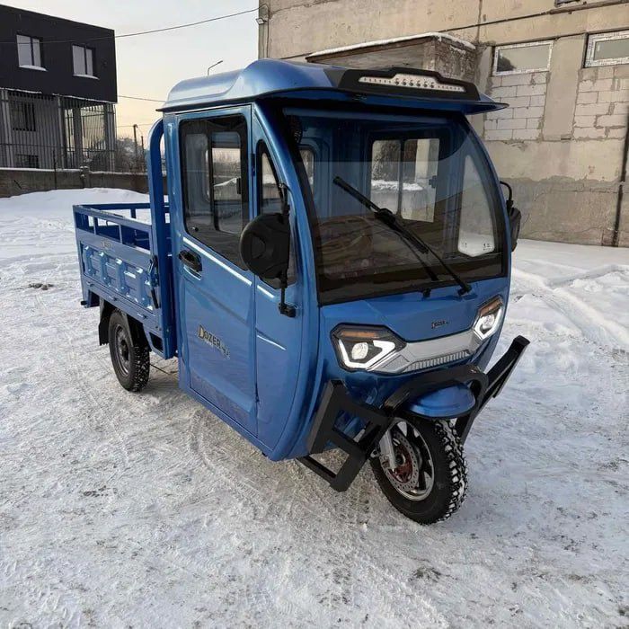 Трицикл грузовий ‼️Електроцикл вантажний Dozer model 7, 2000 Ви, навантаження до 650 кг