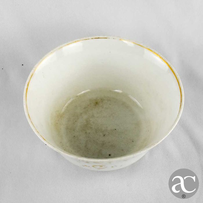 Taça de pingos em porcelana Vista Alegre, séc. XIX nº 2