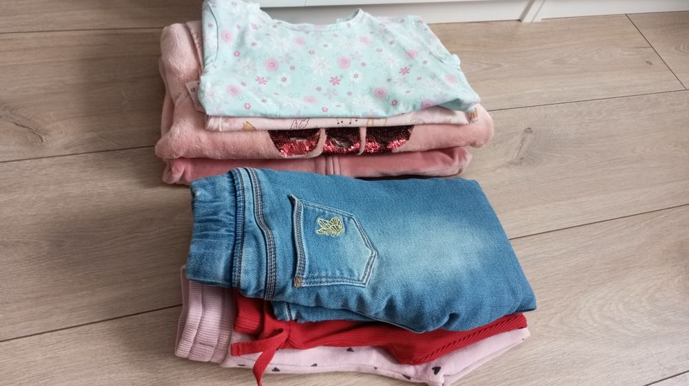 Cool Club, H&M ubranka dla dziewczynki r 110/116