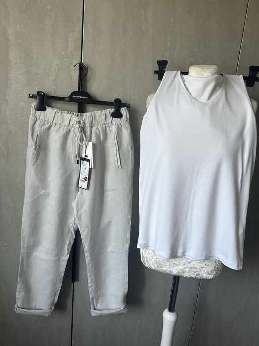 Брюки лен Le Tricot Perugia 44