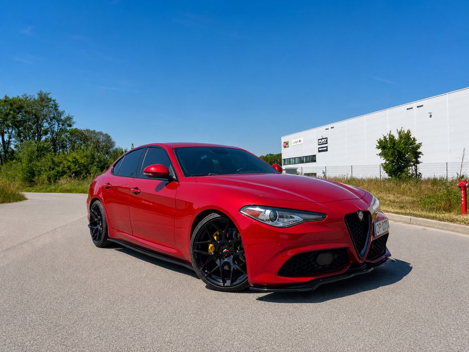 Alfa Romeo Giulia Veloce  I RWD  | Competizione Red | Maxton I Japan Racing | Tryb Race |  Modyfikacje