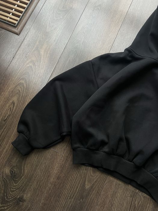 Худі Boxy Fit Чорна Оверсайз Широке Худі Baggy YZY Yeezy Gap Y2K SK8