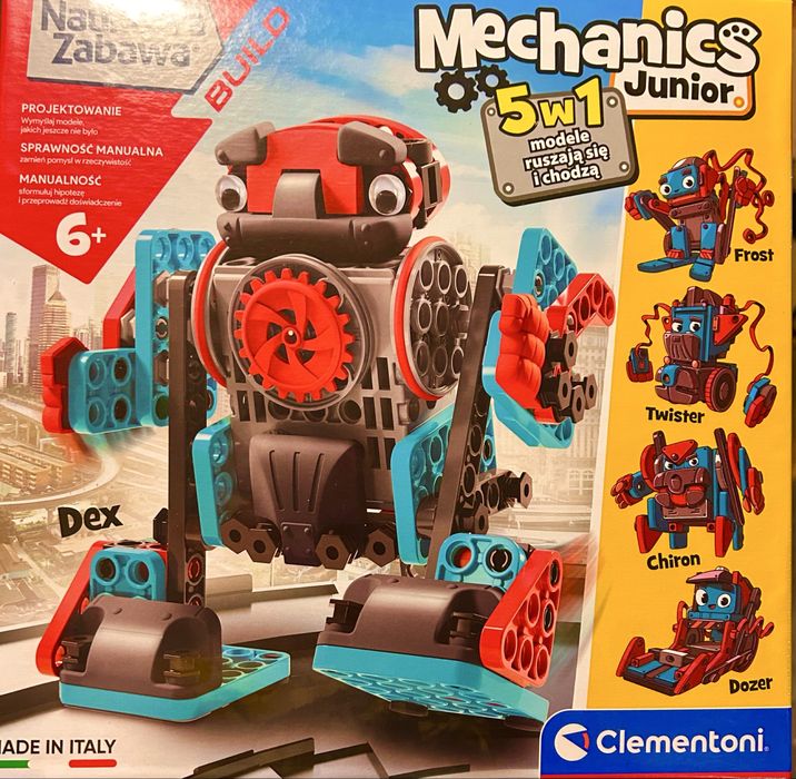 MECHANICS JUNIOR 5 w 1 - modele ruszają się i chodzą