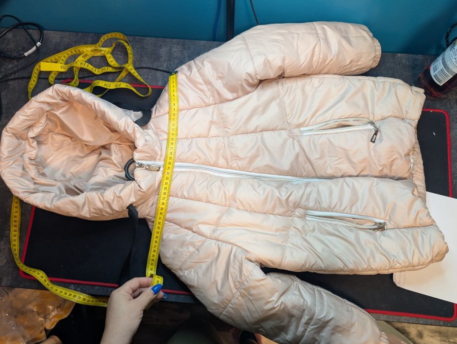 Рожева курточка для дівчинки зима розмір 134