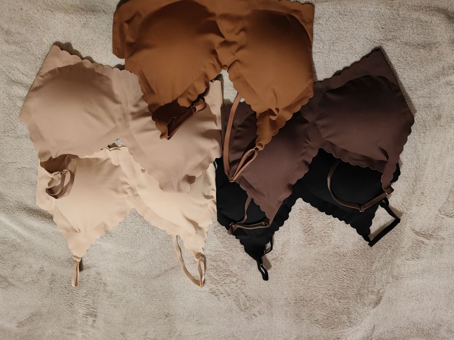 Nowe! Zestaw staników, biustonoszy, L