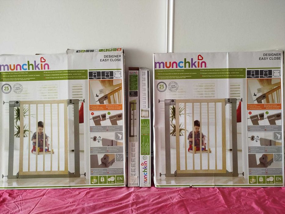 2 Grades de Segurança Munchkin + 2 extensões de 7 cm