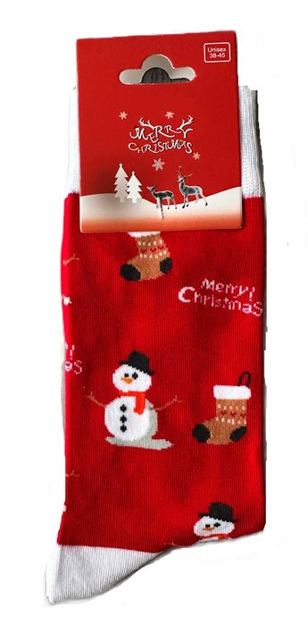 4x Skarpety świąteczne skarpetki mikołaj śmieszne renifer bałwan 38-45