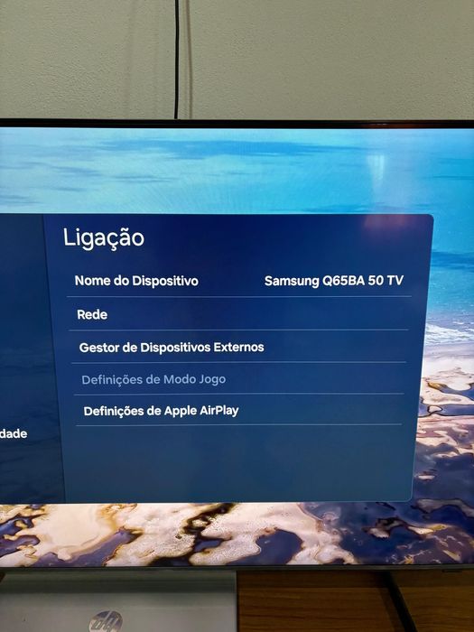 TV 50” Samsung 4k Qled Smart Como nova