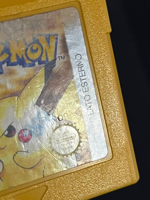 Картридж Game Boy Pokemon Yellow: Special Pikachu Edition Gameboy гра