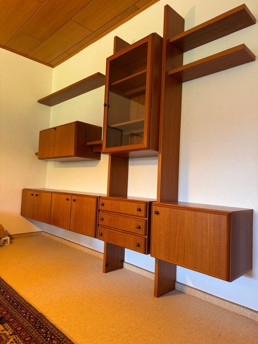 Skandynawska mebloscianka tekowa Stan bdb