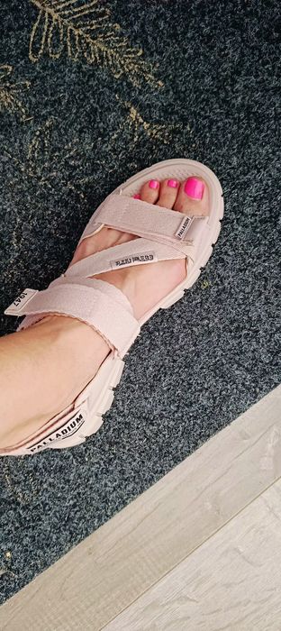 Sandałki Palladium 41- delikatny róż