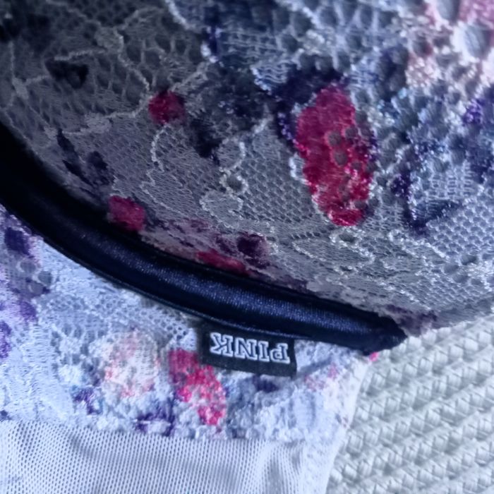 Biustonosz push up, koronkowy Victoria's Secret PINK  80D