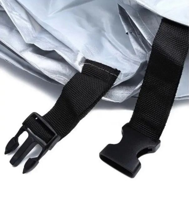 Срібний мото чохол для зовнішнього використання матеріал oxford