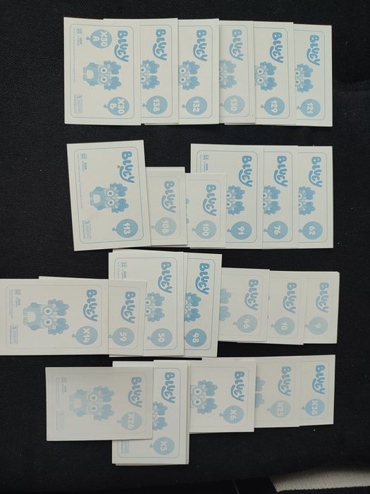 Selling/Trading Bluey stickers! – €0.10 each!64552719135233121