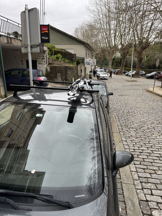 Suporte de Tejadilho Aluminio P/ 1 Bicicleta BTT/Strada.