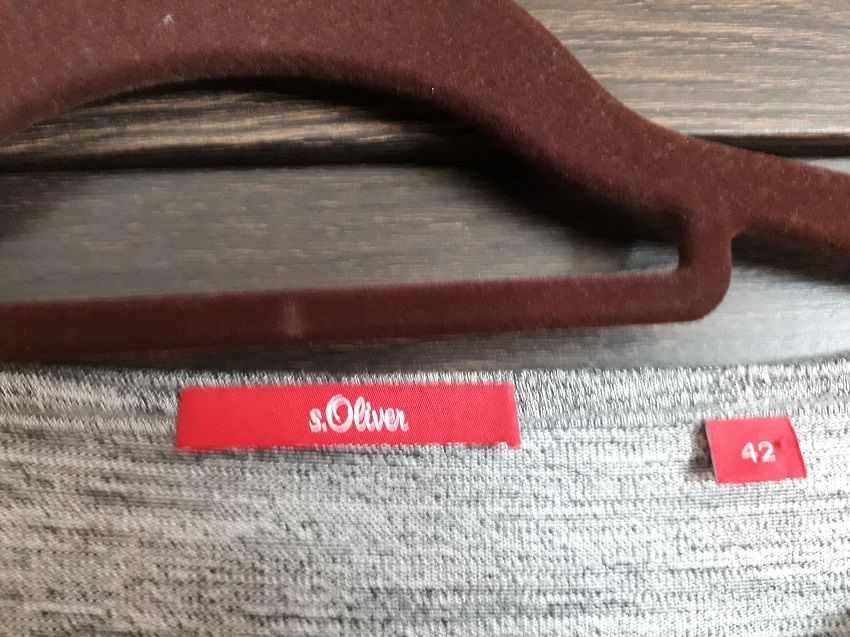 Cienki sweterek S.Olivier 42 szary