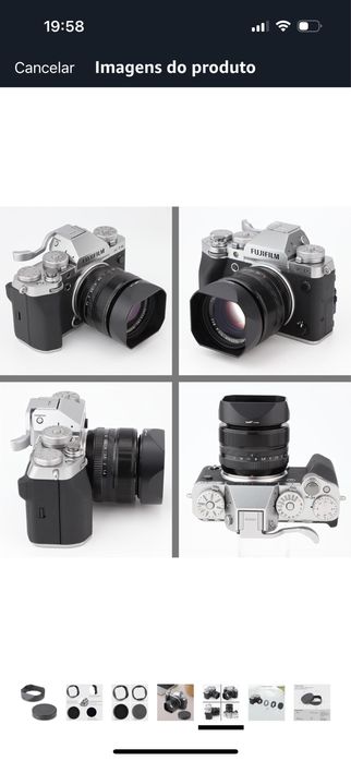 Para-sol para objectiva Fujifilm Fujinon