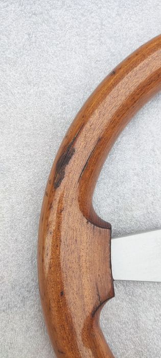 Volante Raid em madeira