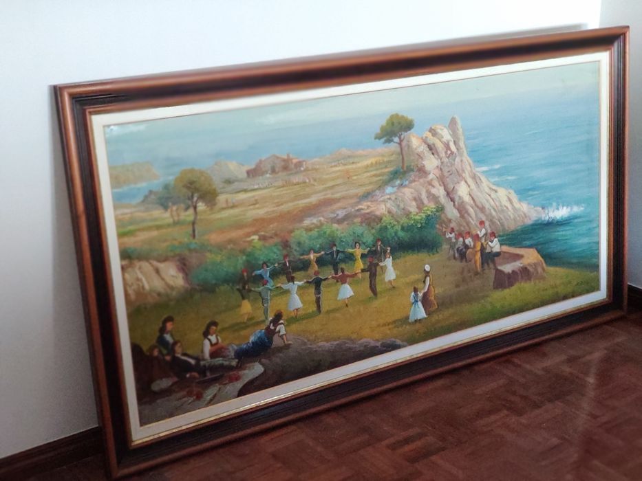 Quadro Pintado á mão