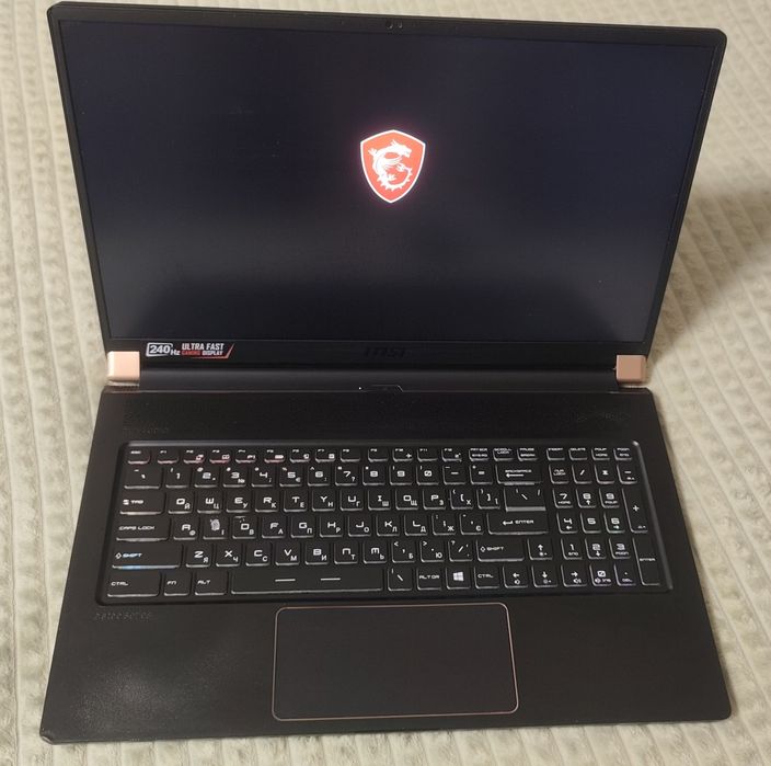 MSI GS75 Stealth 10SF / i7-10875H / RTX 2070 Max-Q / 32GB / 1TB / 240Hz