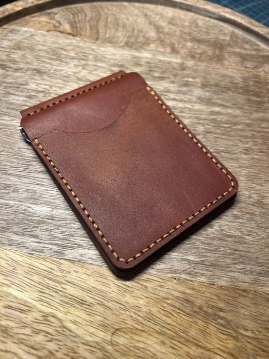 Wizytownik ze skóry portfel