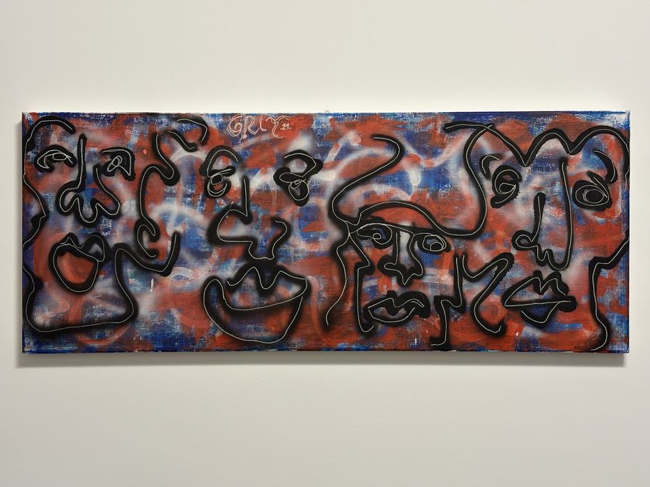 Quadro arte contemporânea - peça única