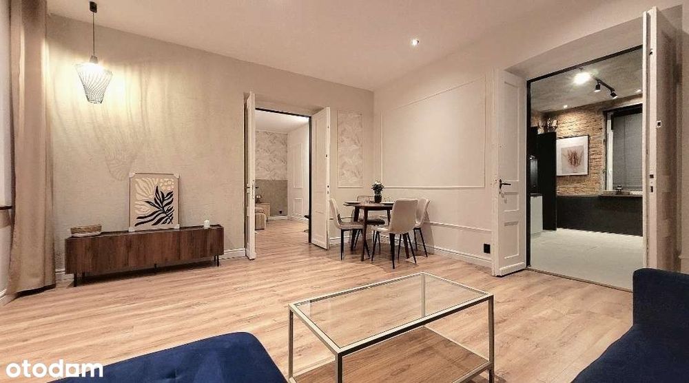 Nowoczesne mieszkanie 2 duże pokoje 60m Kutno Loft klima taras ogródek