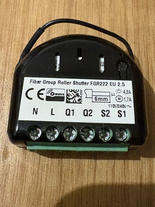 3 Sensores para estores Fibaro Roller Shutter - Z WAVE