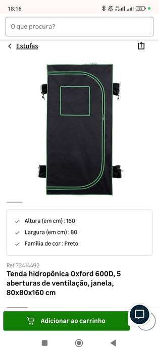 Tenda Hidropónica