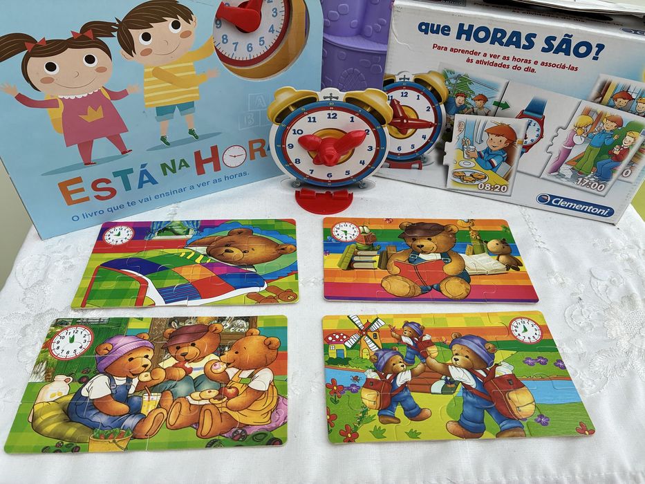 Clementoni Learning Set for Telling Time