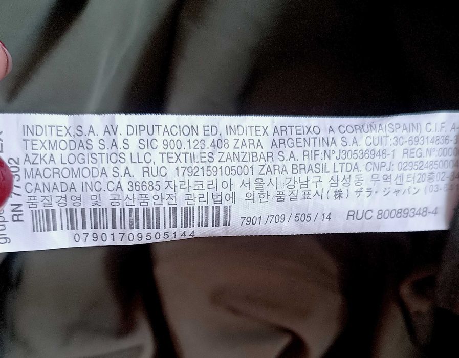 Trencz damski w kolorze ciemnej oliwki ZARA