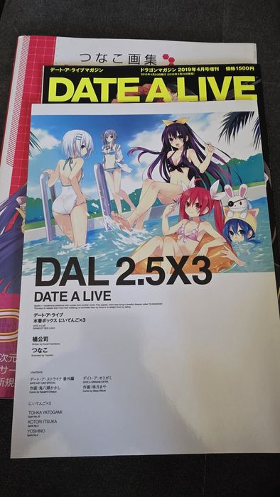 Date A Live Swimsuit Box 2.5 x3