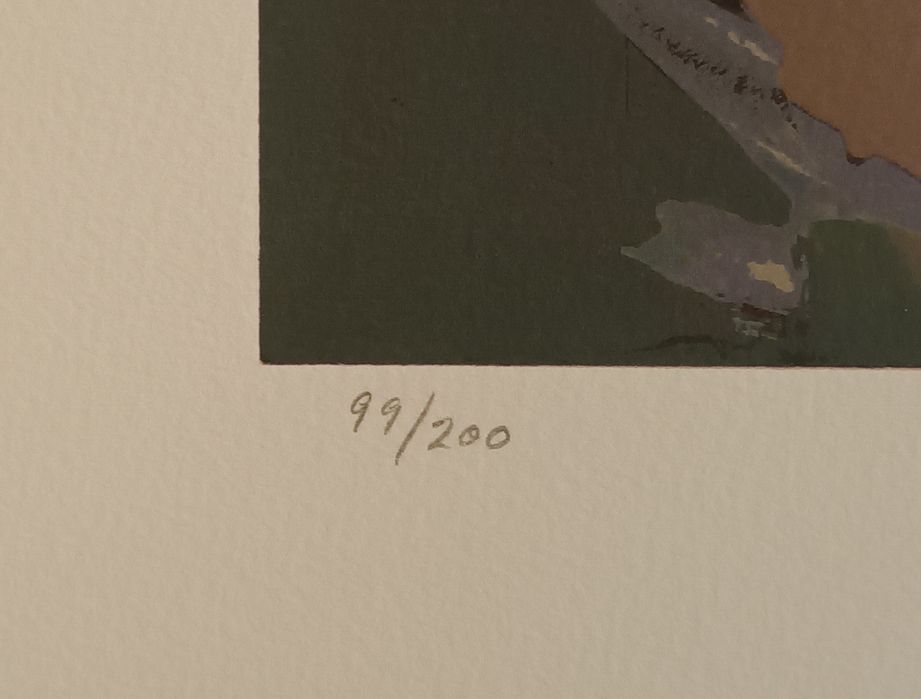 Serigrafia de Domingos Pinho