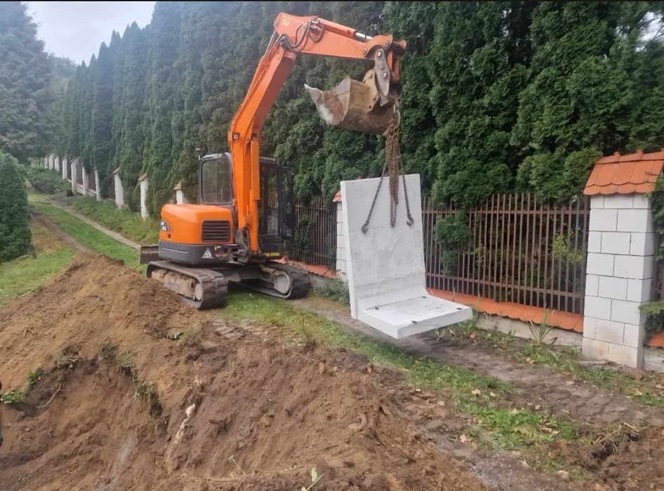 Sprzedaż i montaż L-ek oporowych