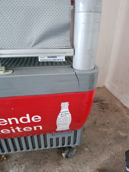 Chłodziarka lodówka do napojów Coca-Cola