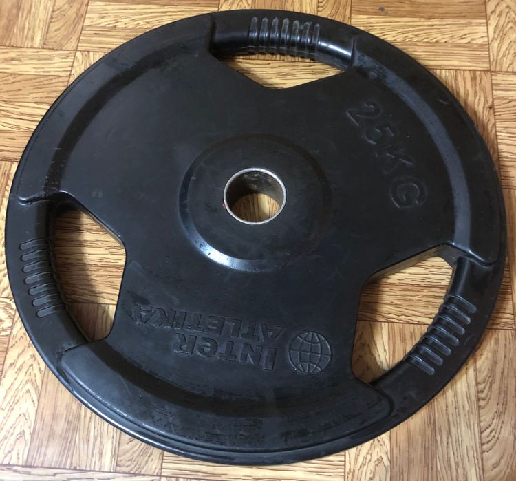 Блин диск Inter Atletika 25кг 1 шт