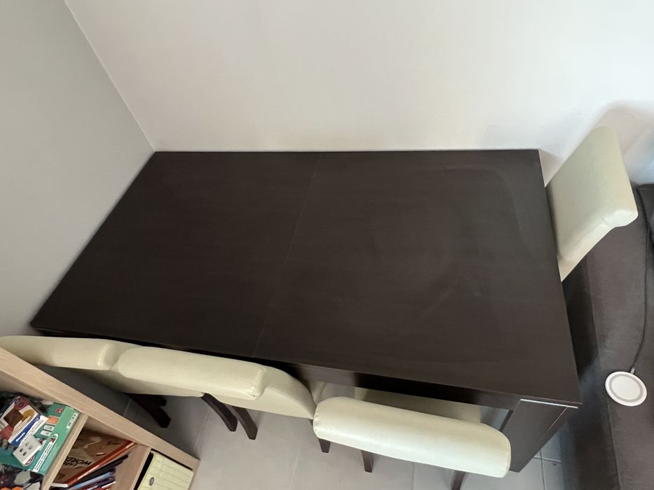 Mesa extensivel de jantar Wange
