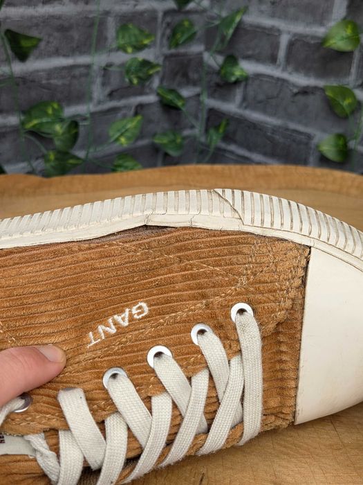 GANT Mc Julien trampki sztruksowe brązowe EU 45 sneakersy casual