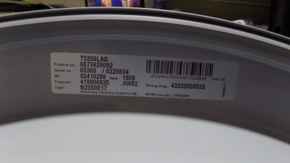 Secador Electrolux Ind. Lagoon 20 Kg